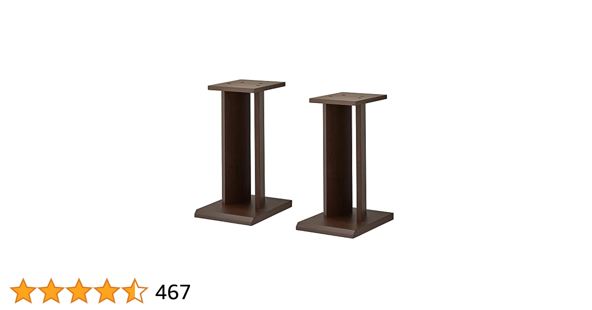 Amazon | ハヤミ工産 スピーカースタンド 2台1組 高さ45cm